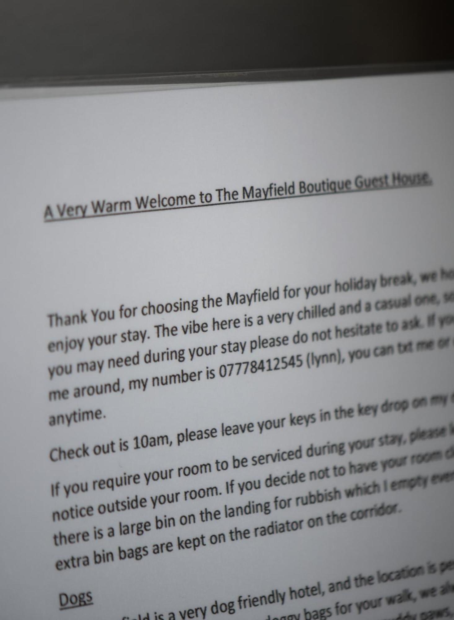 The Mayfield Hotel Blackpool Exterior foto